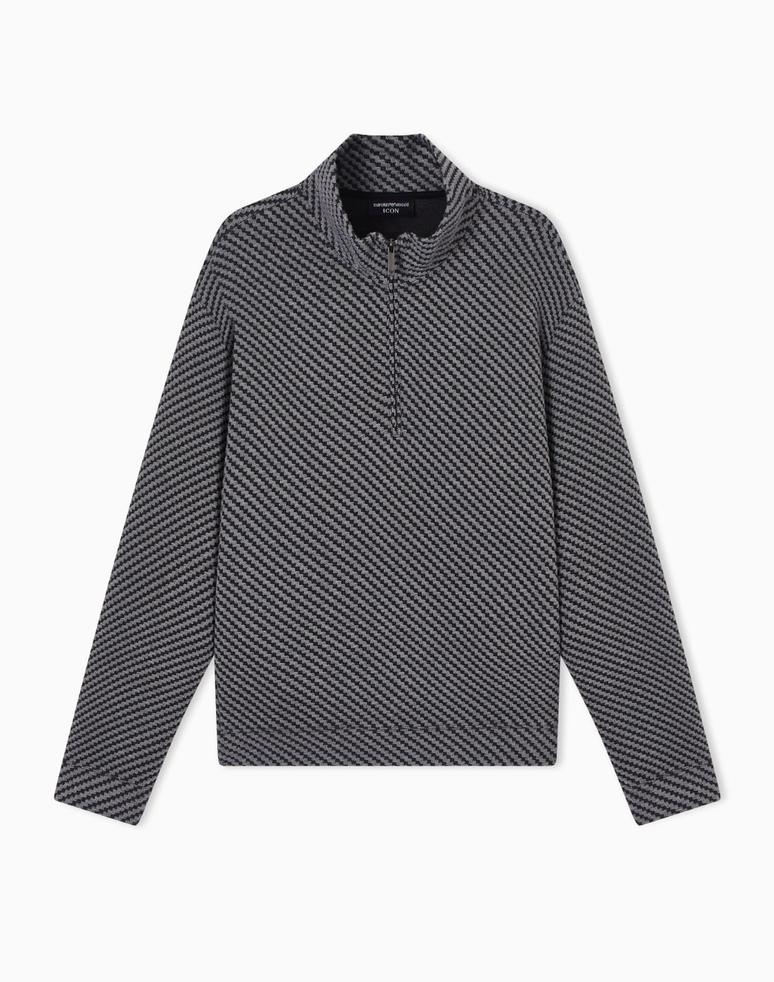 partial-zip-pullover-in-icon-jacquard-jersey-black--emporio-armani