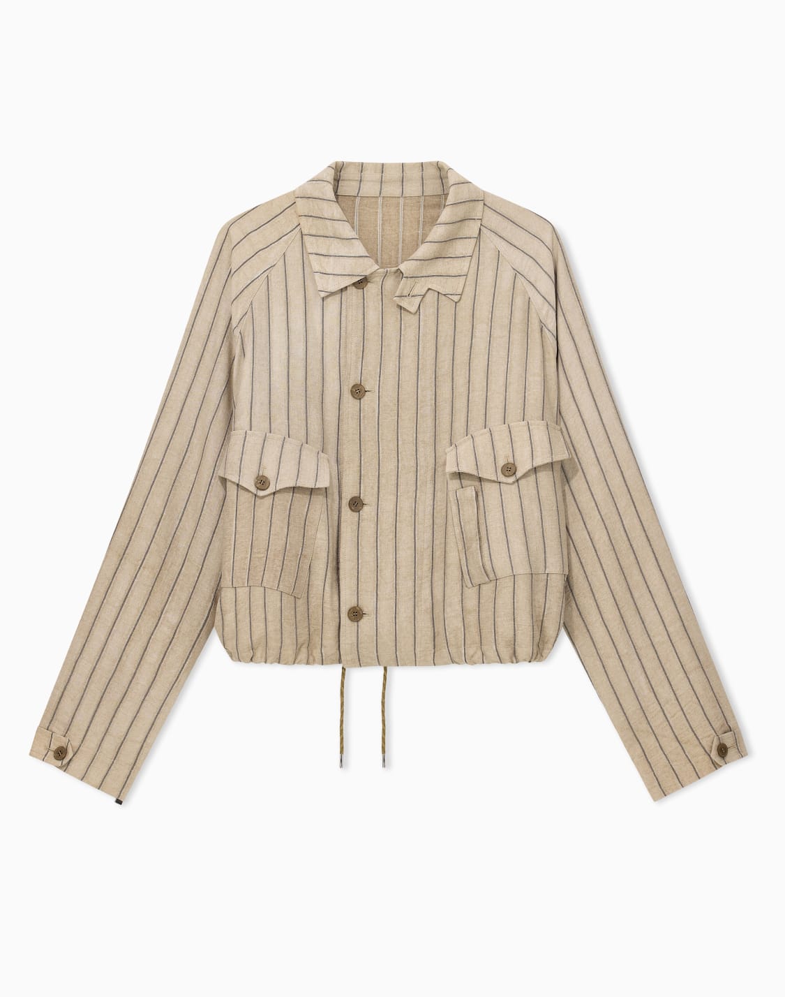 blouson-in-cold-dyed-cannet-fabric-beige--emporio-armani