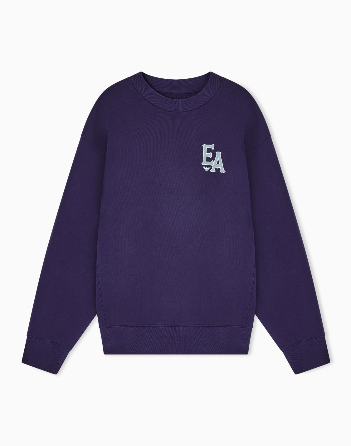 diagonal-cotton-sweatshirt-purple--emporio-armani