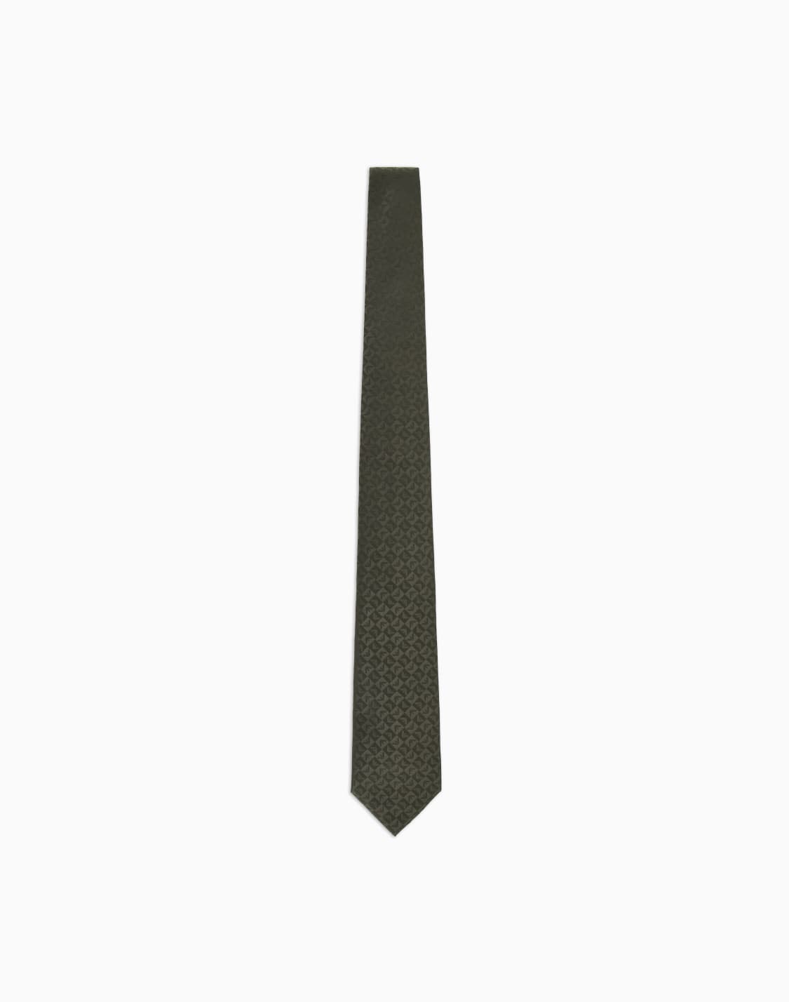 pure-silk-eagle-and-check-jacquard-tie-green--emporio-armani