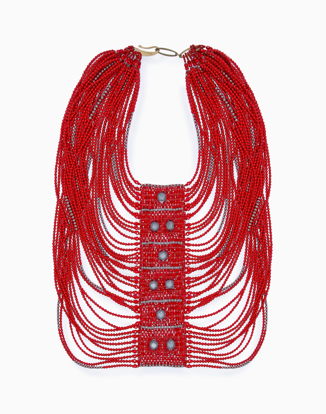bohemian-glass-multistrand-necklace-red--giorgio-armani