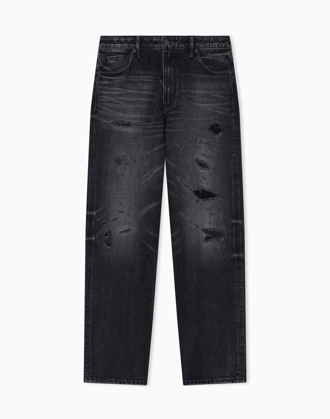 j22-regular-fit-jeans-in-stone-wash-denim-with-tears-grey--emporio-armani