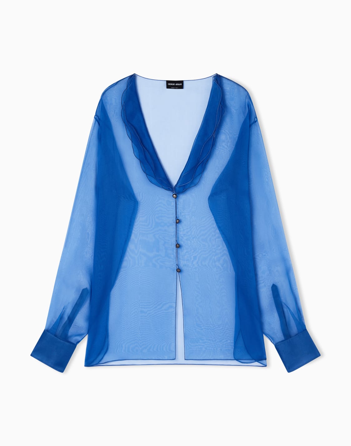 blouses-blue--giorgio-armani