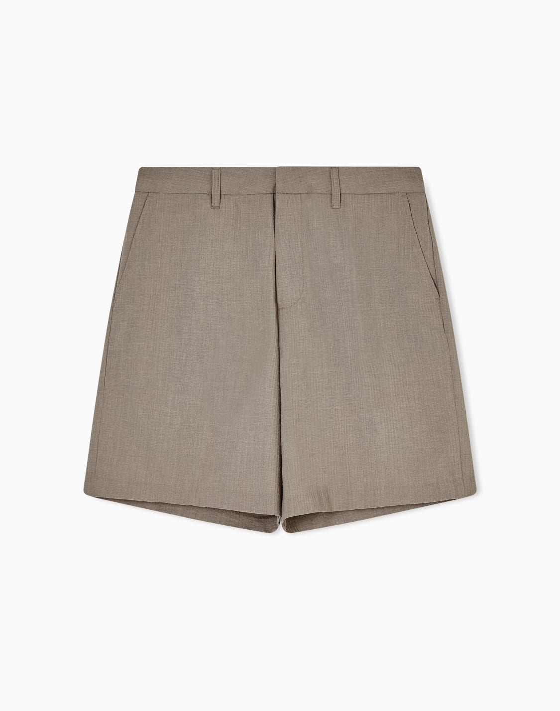 polyester-seersucker-bermuda-shorts-beige--emporio-armani