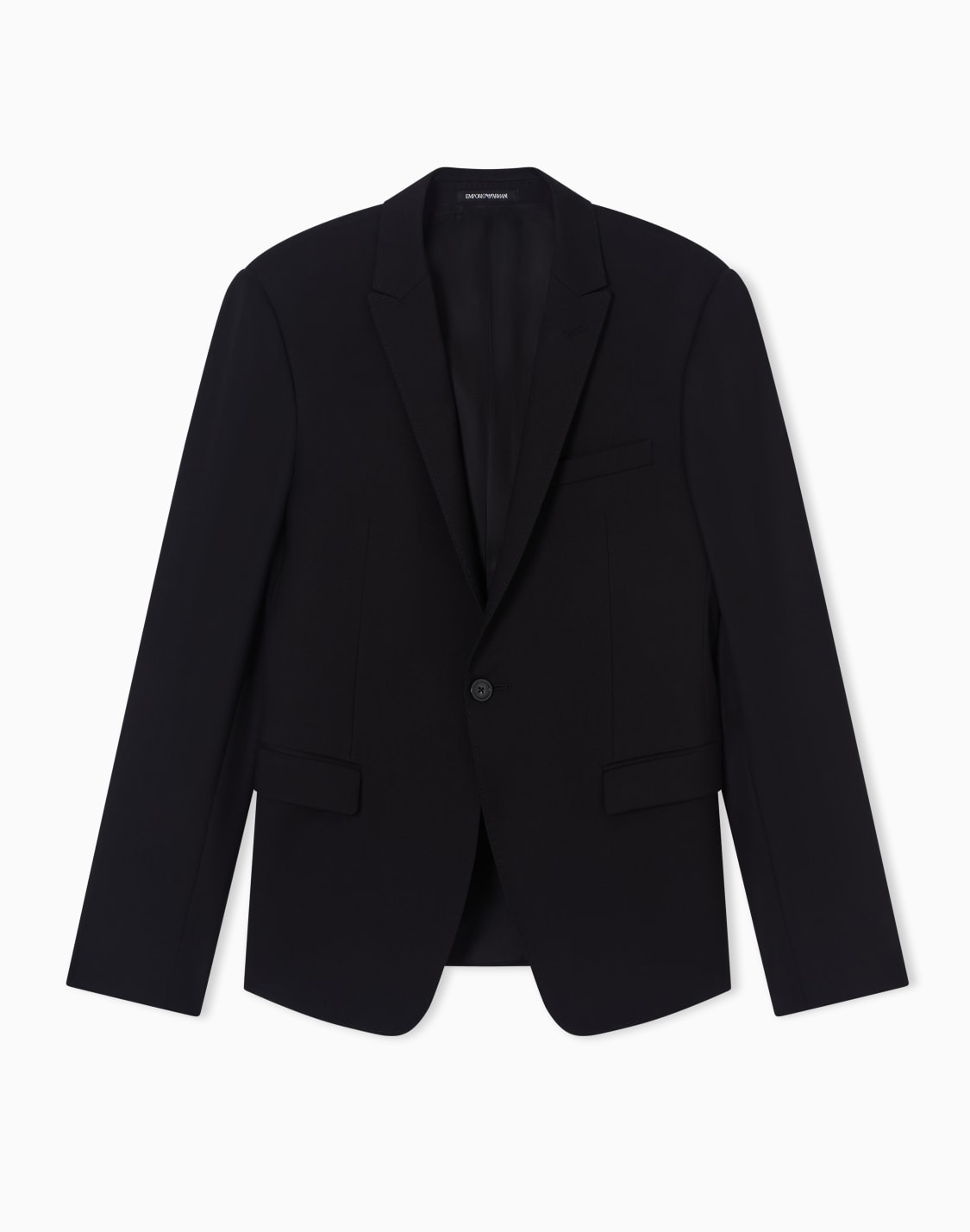 veste-simple-boutonnage-en-laine-unie-peigne-noir--emporio-armani