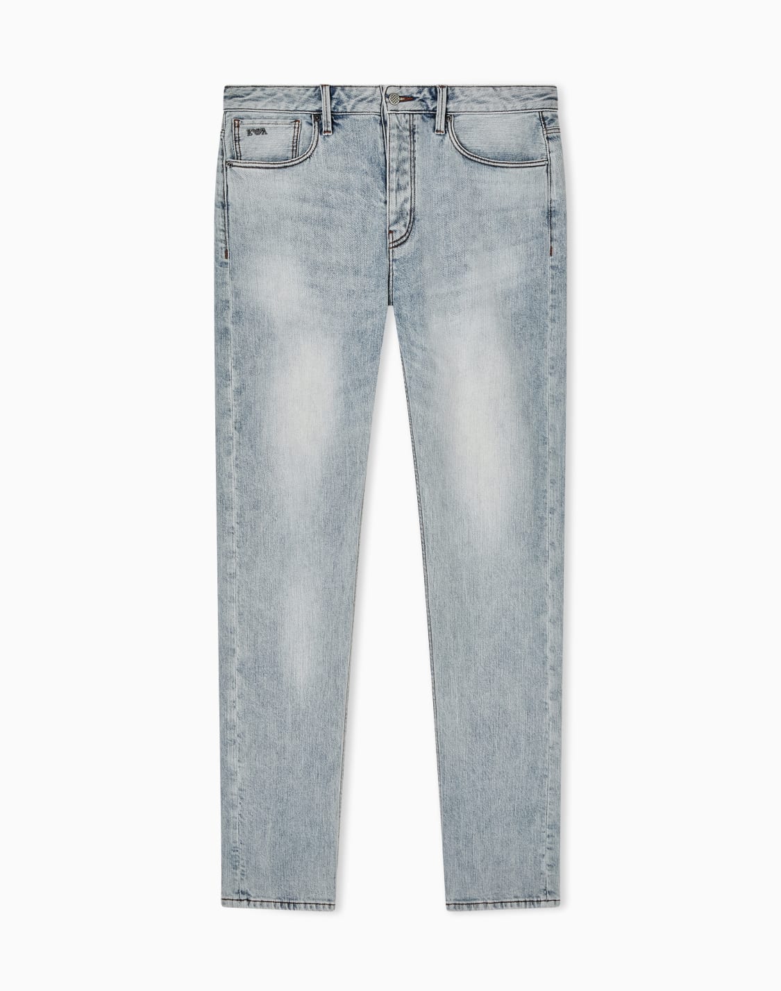 vaqueros-j75-slim-fit-en-denim-comfort-elstico-de-86-oz-lavado-a-la-piedra-azul--emporio-armani
