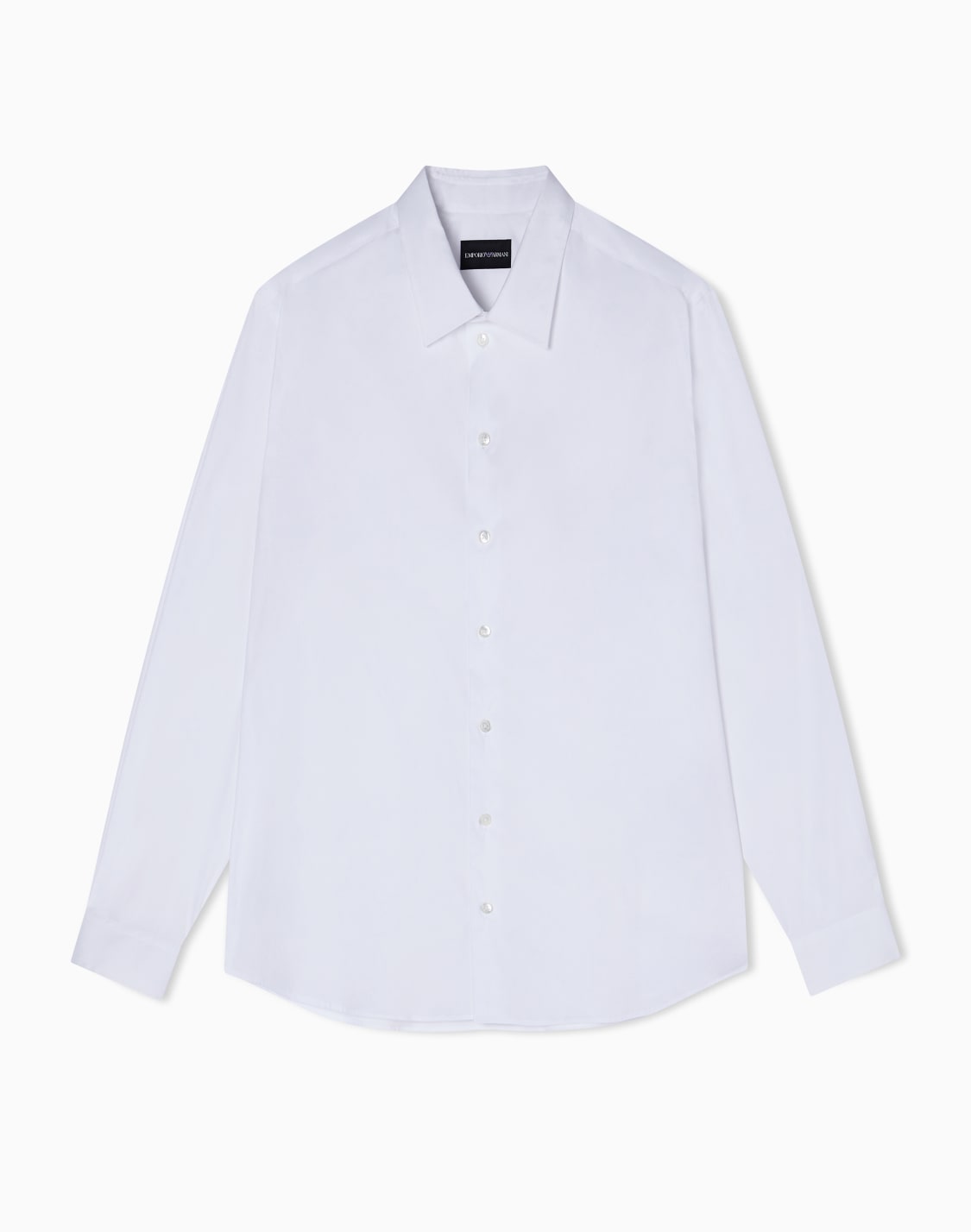 stretch-techno-cotton-shirt-blanc--emporio-armani