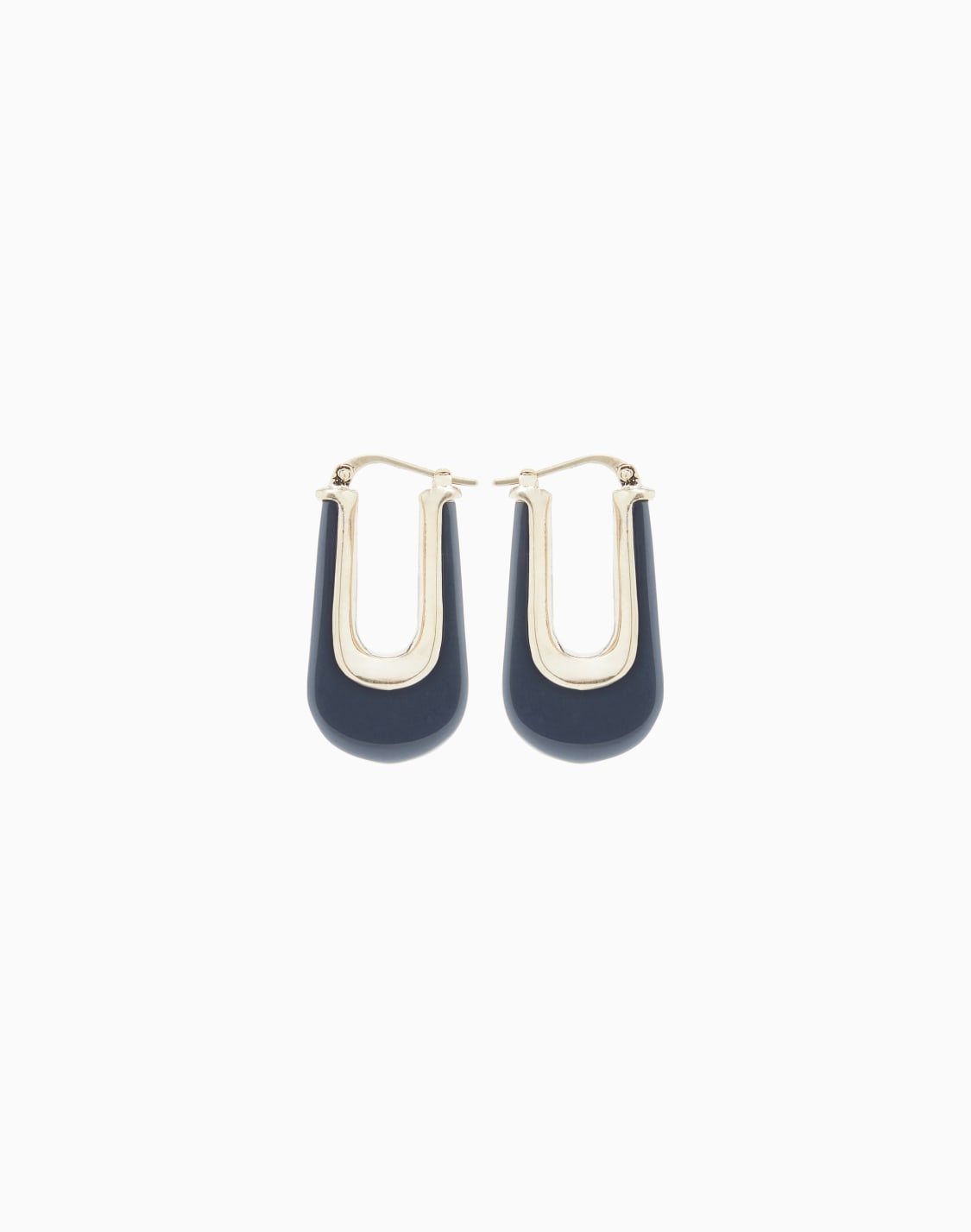 metal-and-resin-earrings-grey--giorgio-armani