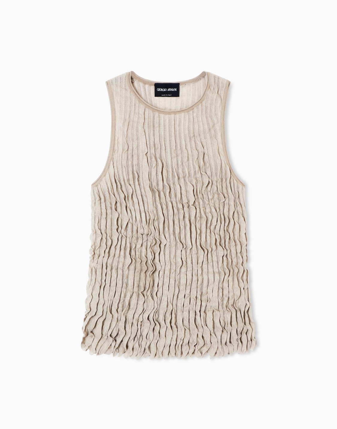 pleated-silk-and-lurex-top-beige--giorgio-armani