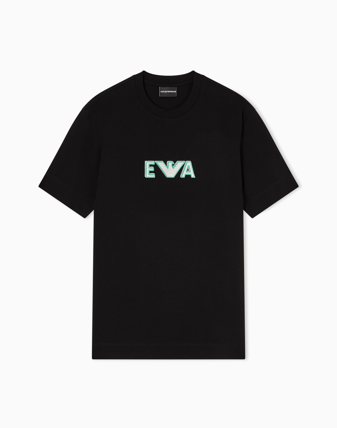 레귤러핏-티셔츠-블랙--emporio-armani
