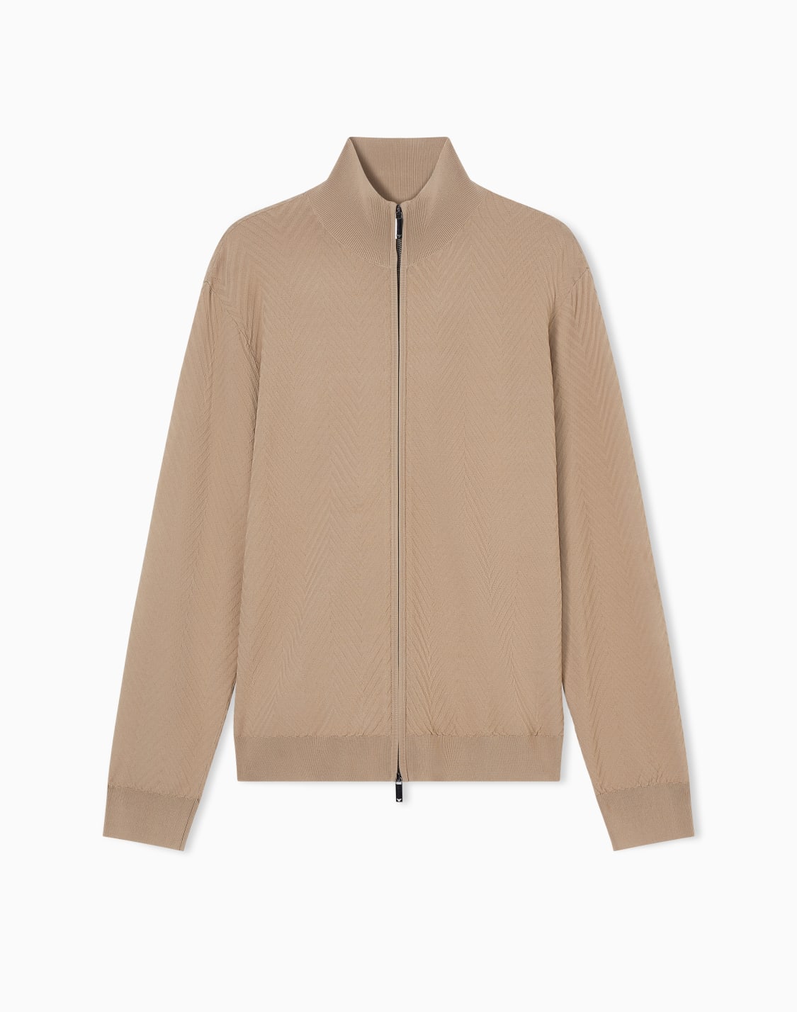 full-zip-chevron-stitch-cardigan-in-viscose-blend-icon-asv-beige--emporio-armani