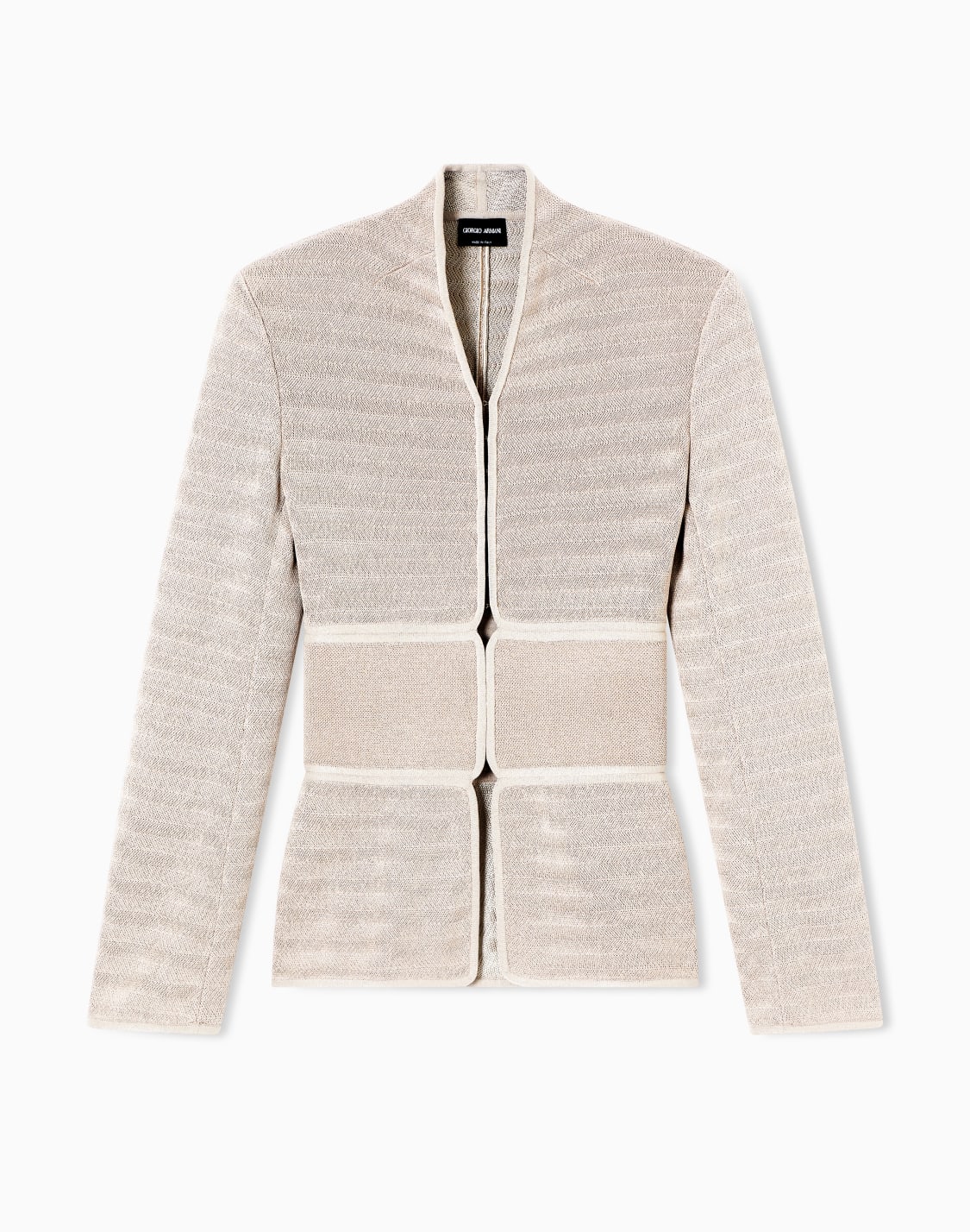 ottoman-effect-viscose-blend-knit-jacket-beige--giorgio-armani