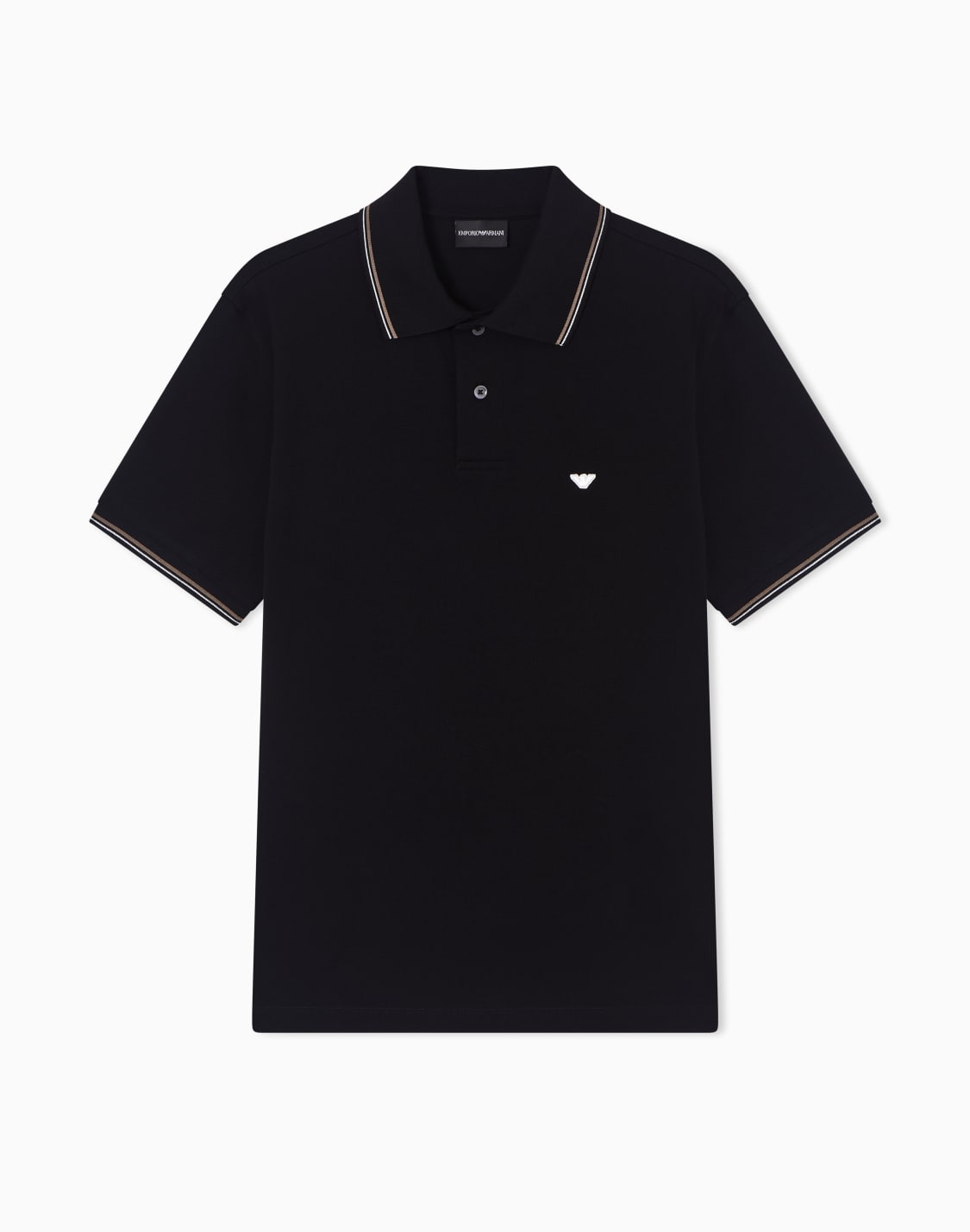 polo-shirts-black--emporio-armani