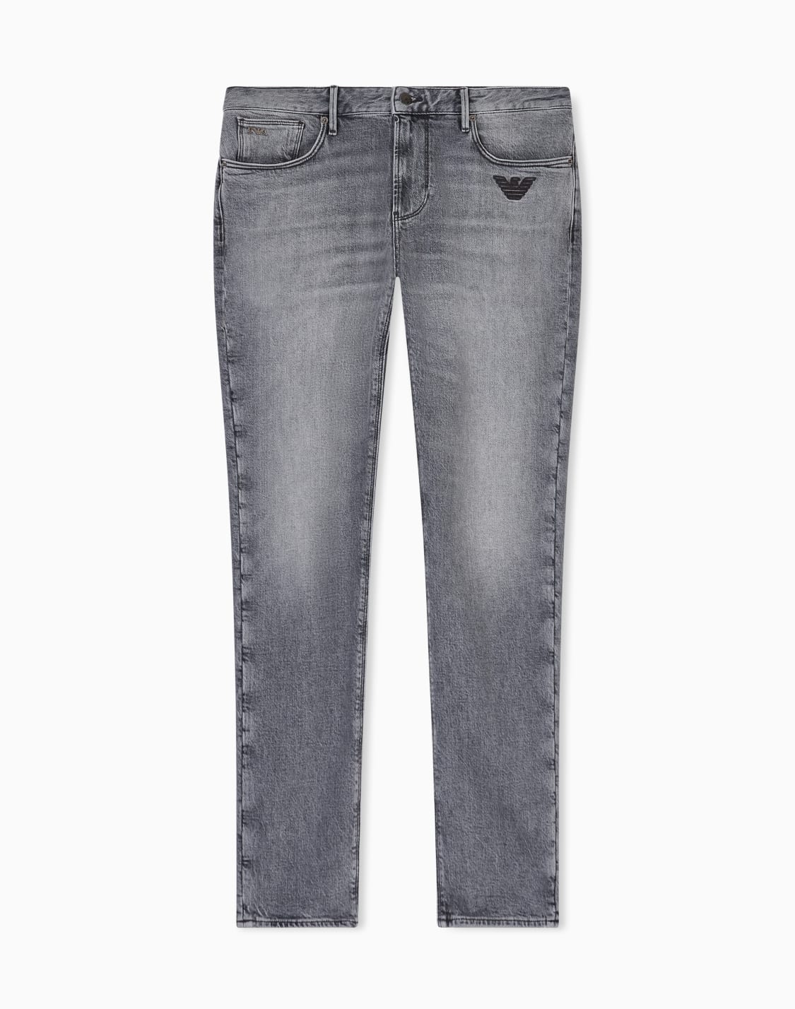 j06-slim-fit-jeans-in-washed-denim-with-eagle-embroidery-grey--emporio-armani