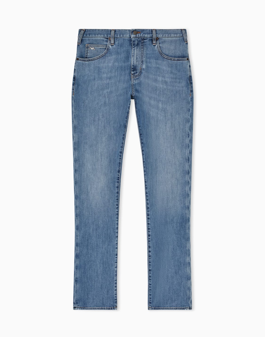 j45-regular-fit-washed-115-oz-comfort-denim-jeans-blue--emporio-armani