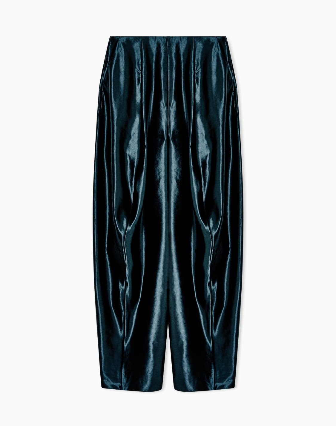 パンツ-シルクリネン-酵素加工-グリン--giorgio-armani