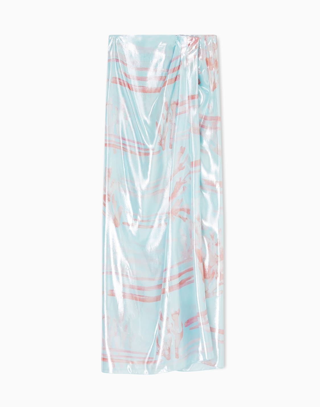 long-skirt-in-printed-viscose-and-lurex-light-blue--giorgio-armani