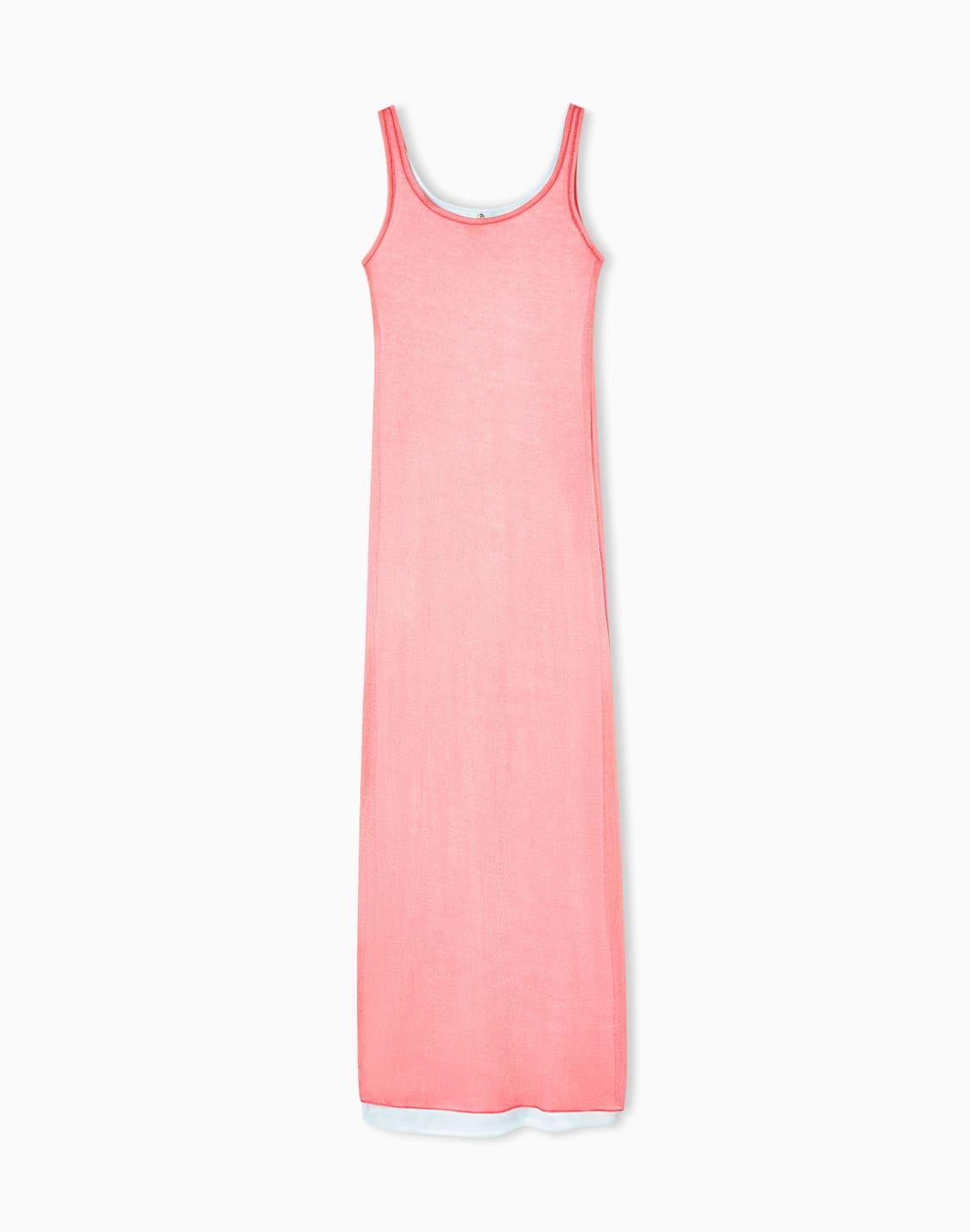 asv-long-jersey-dress-with-a-knit-effect-pink--giorgio-armani