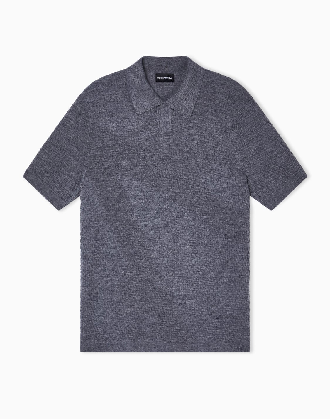 jersey-de-cuello-polo-en-lana-virgen-con-motivo-de-cuadros-gris--emporio-armani