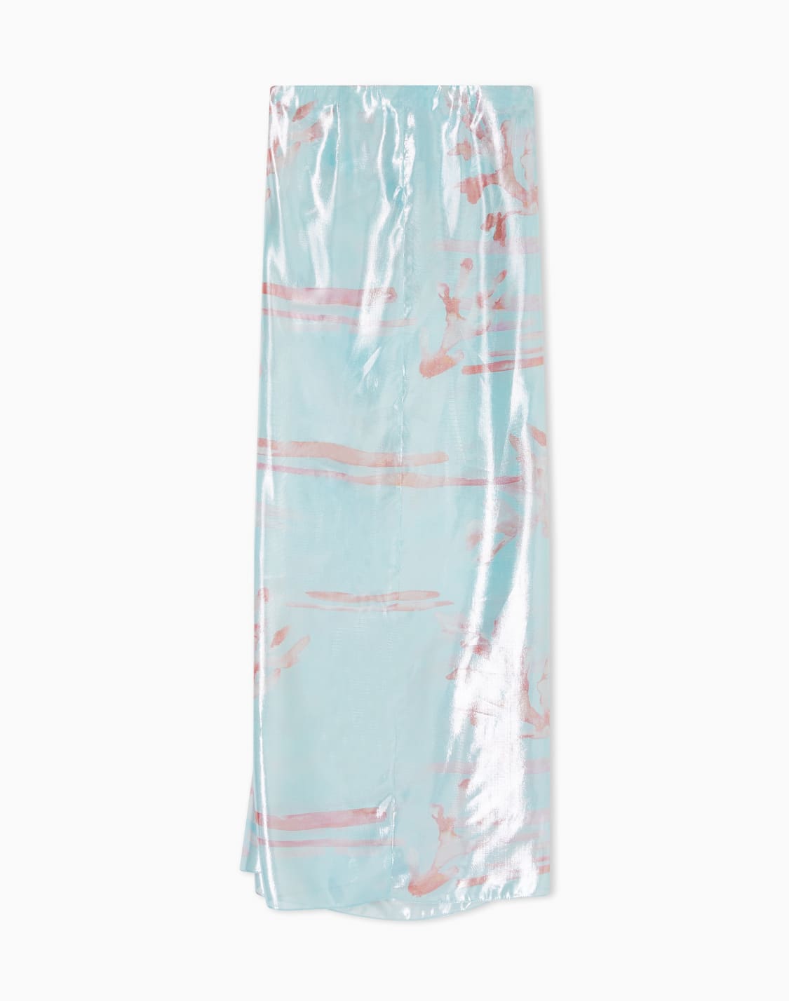 long-skirt-in-printed-viscose-and-lurex-light-blue--giorgio-armani