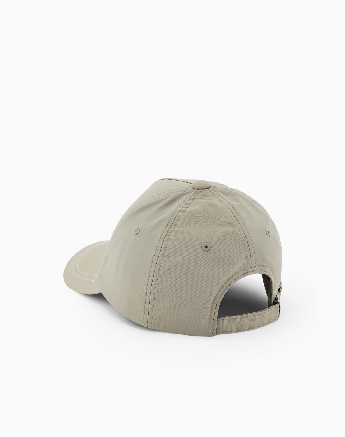 silk-blend-nylon-baseball-cap-gris--emporio-armani