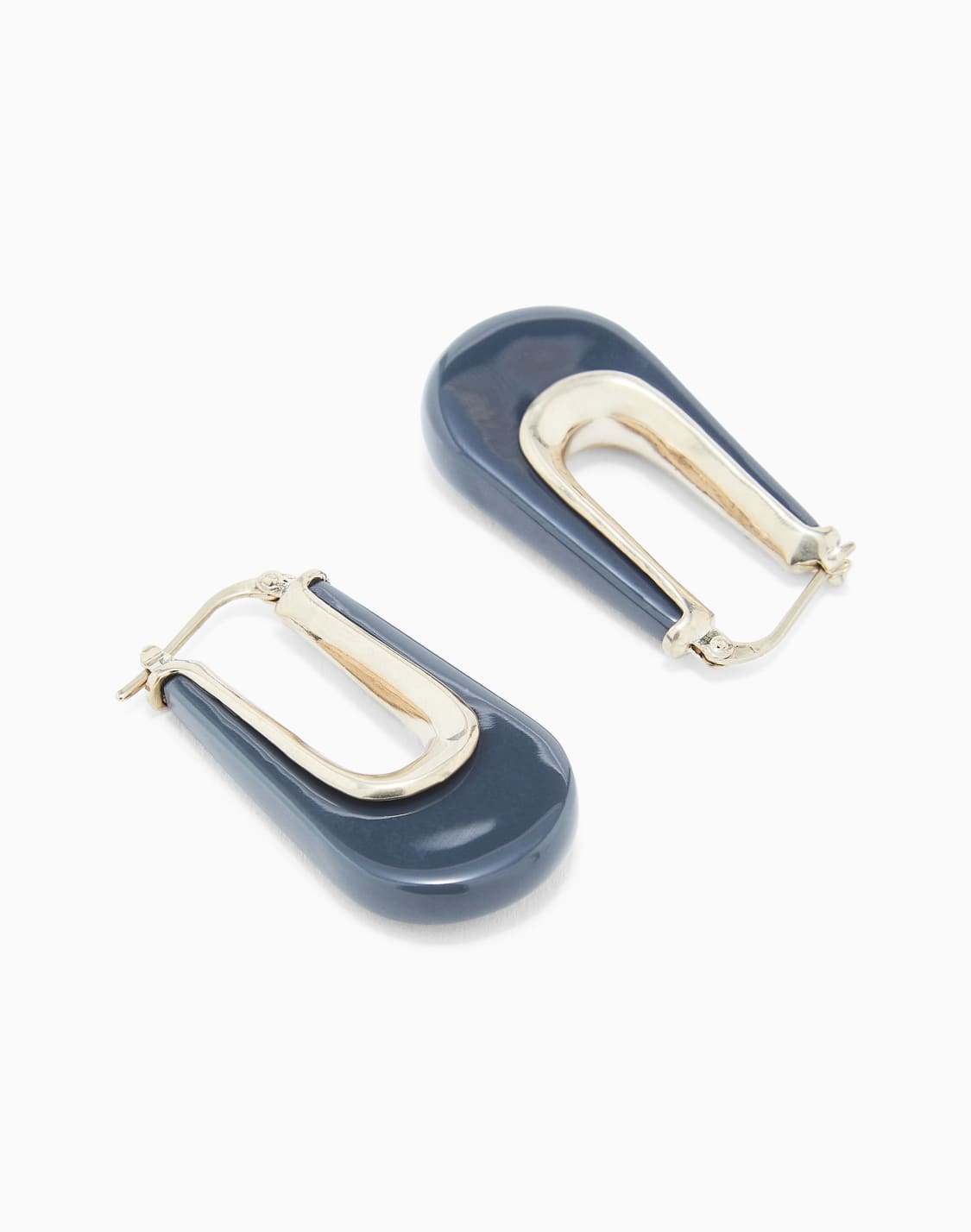 metal-and-resin-earrings-grey--giorgio-armani