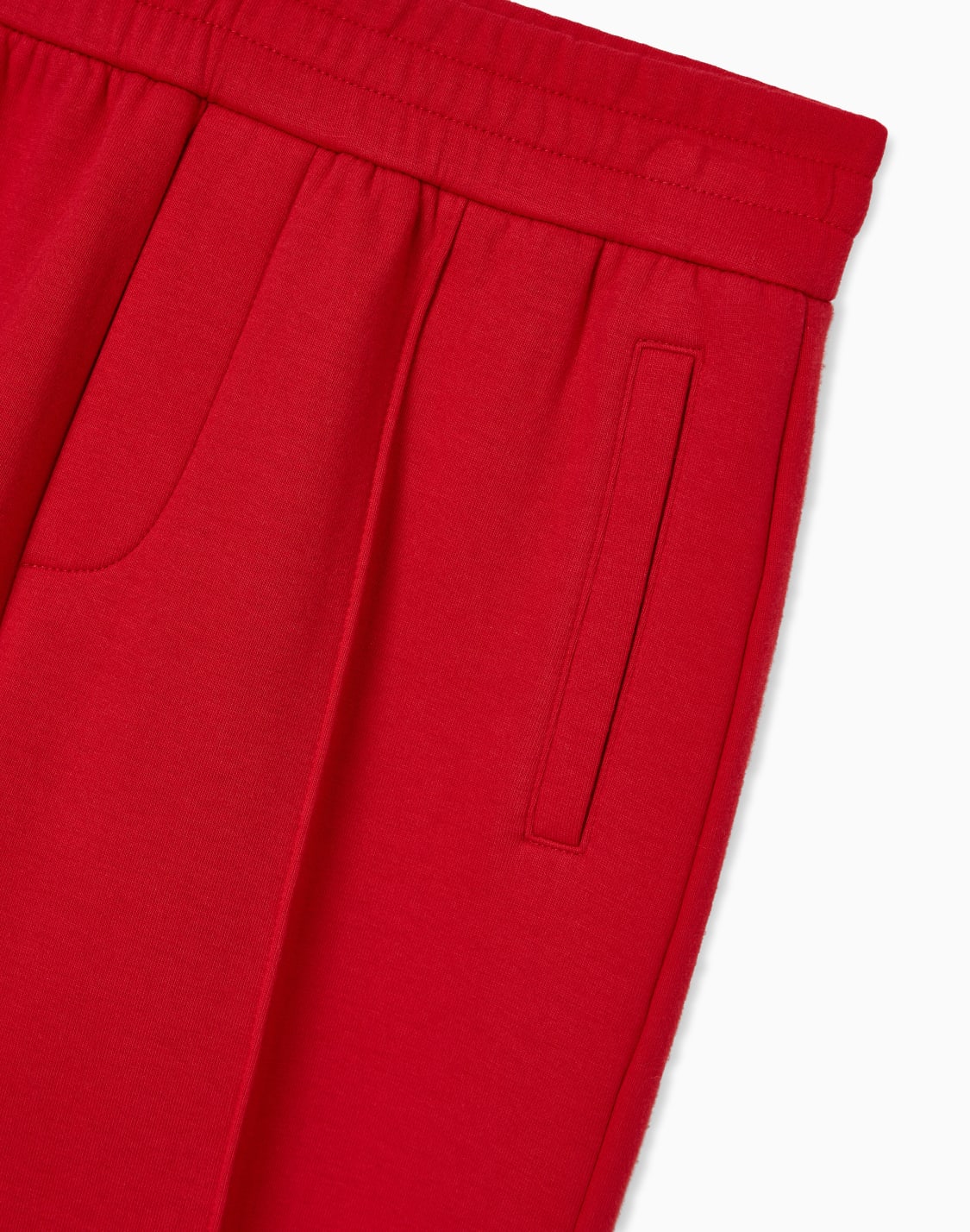 trousers-red--emporio-armani