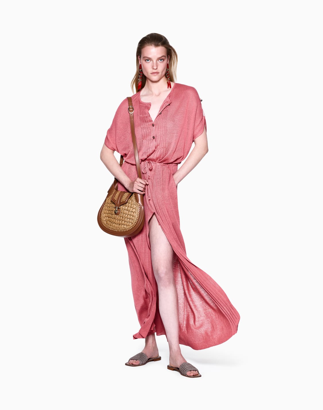 long-dress-in-linen-and-silk-jersey-pink--giorgio-armani