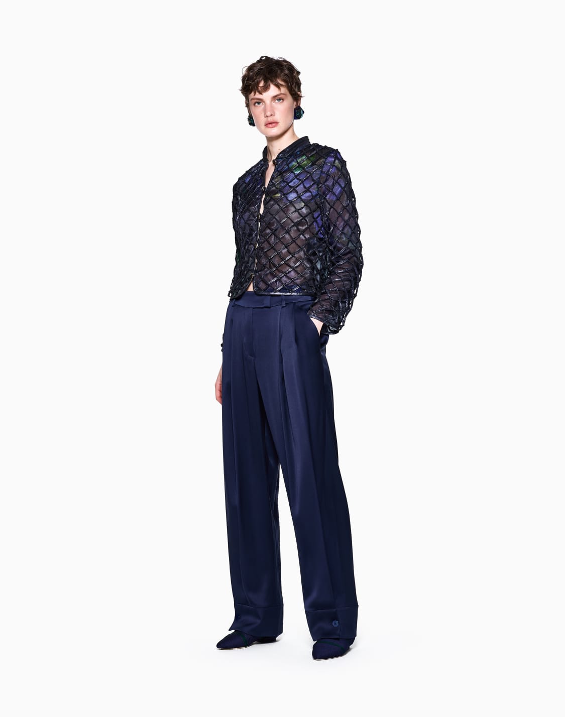 jacket-in-iridescent-woven-nappa-leather-and-printed-silk-green--giorgio-armani
