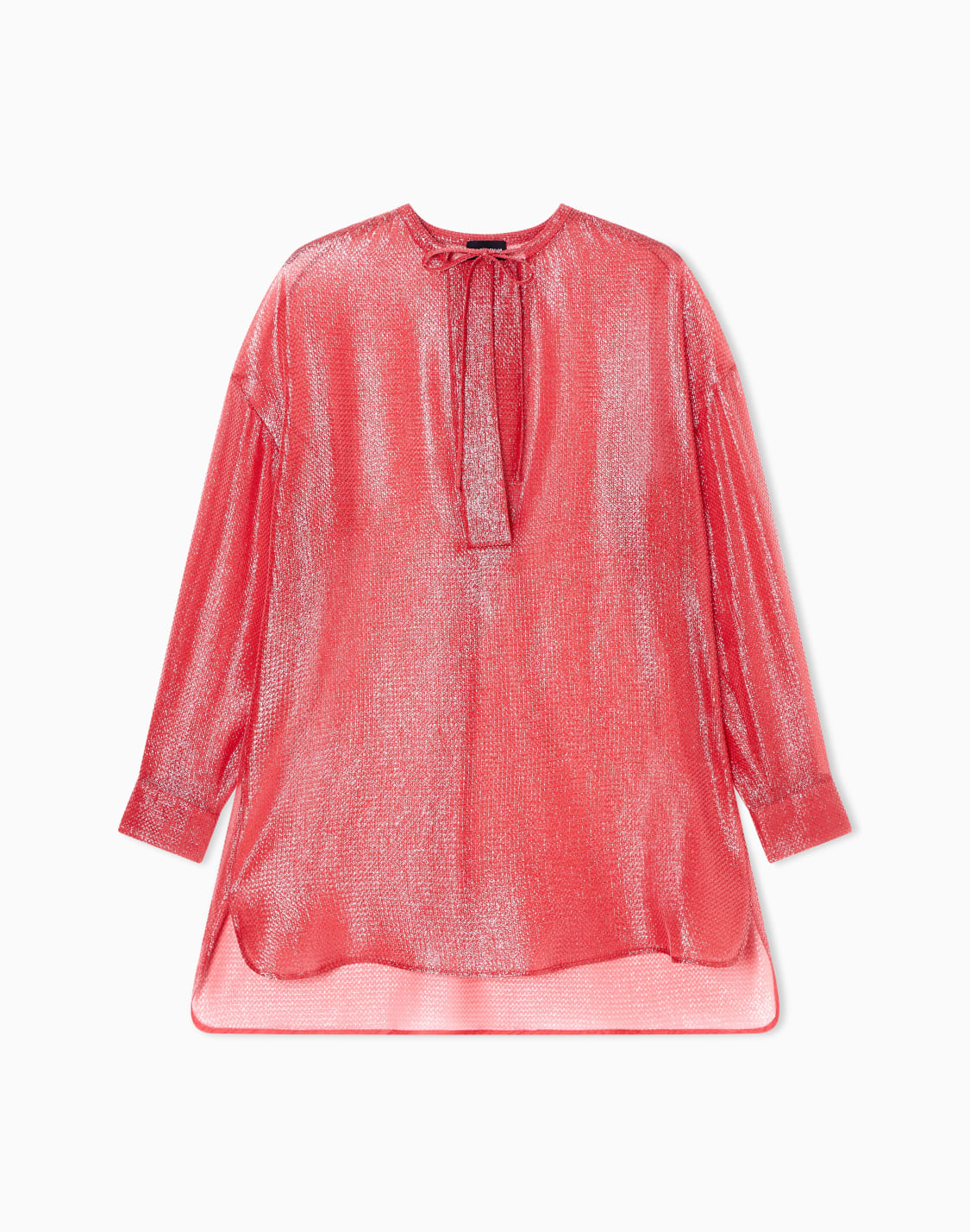 chemise-over-en-mlange-de-soie-rose--giorgio-armani