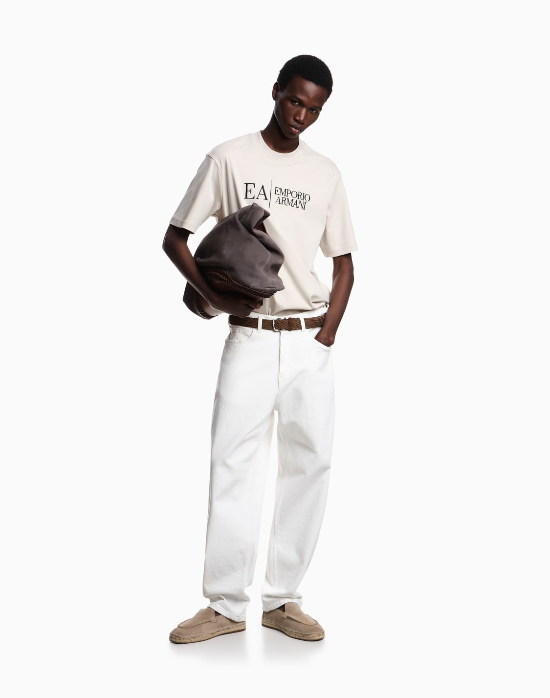 relaxed-fit-t-shirts-beige--emporio-armani