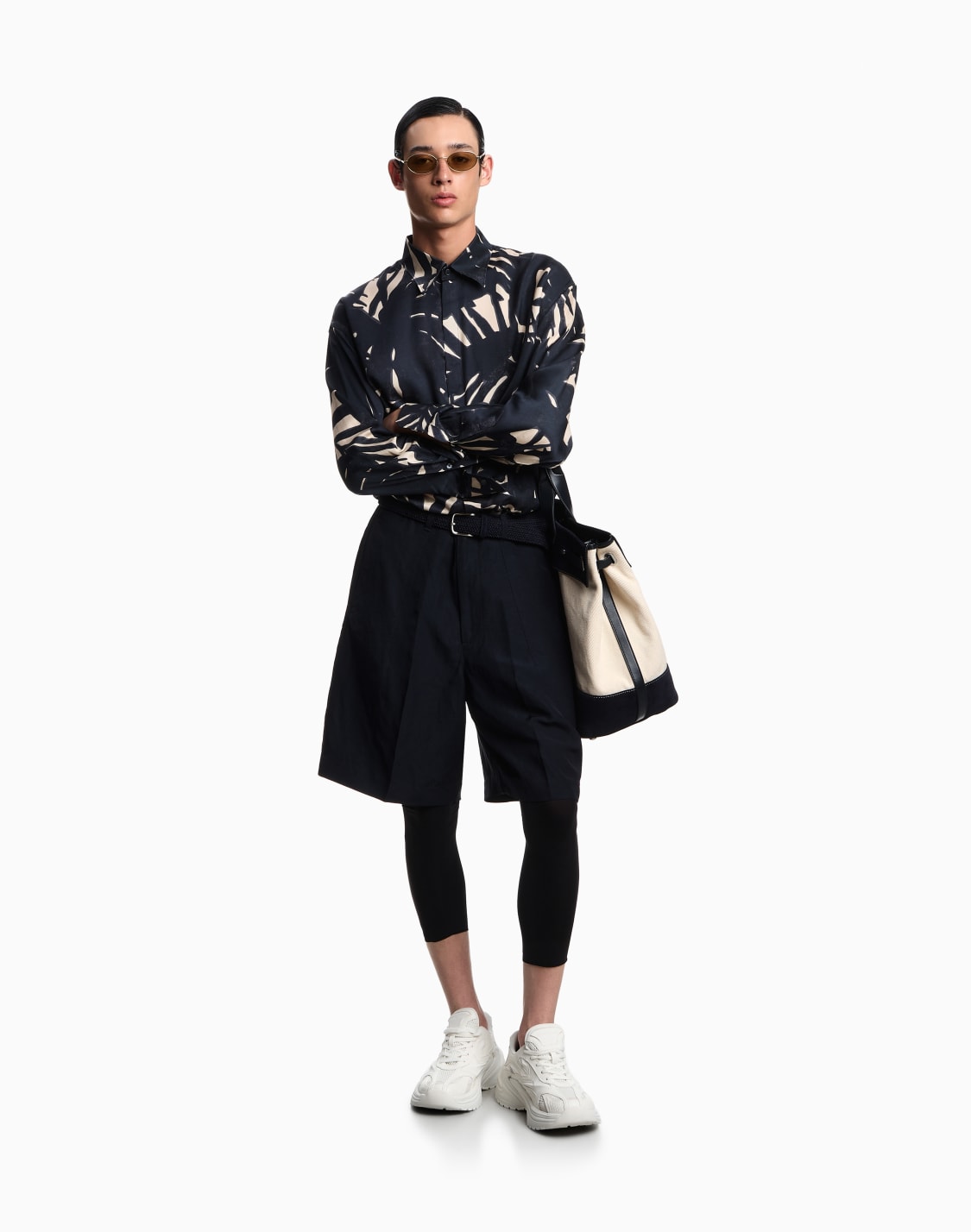 comfort-fit-fluid-viscose-shirt-with-an-all-over-print-patterned--emporio-armani