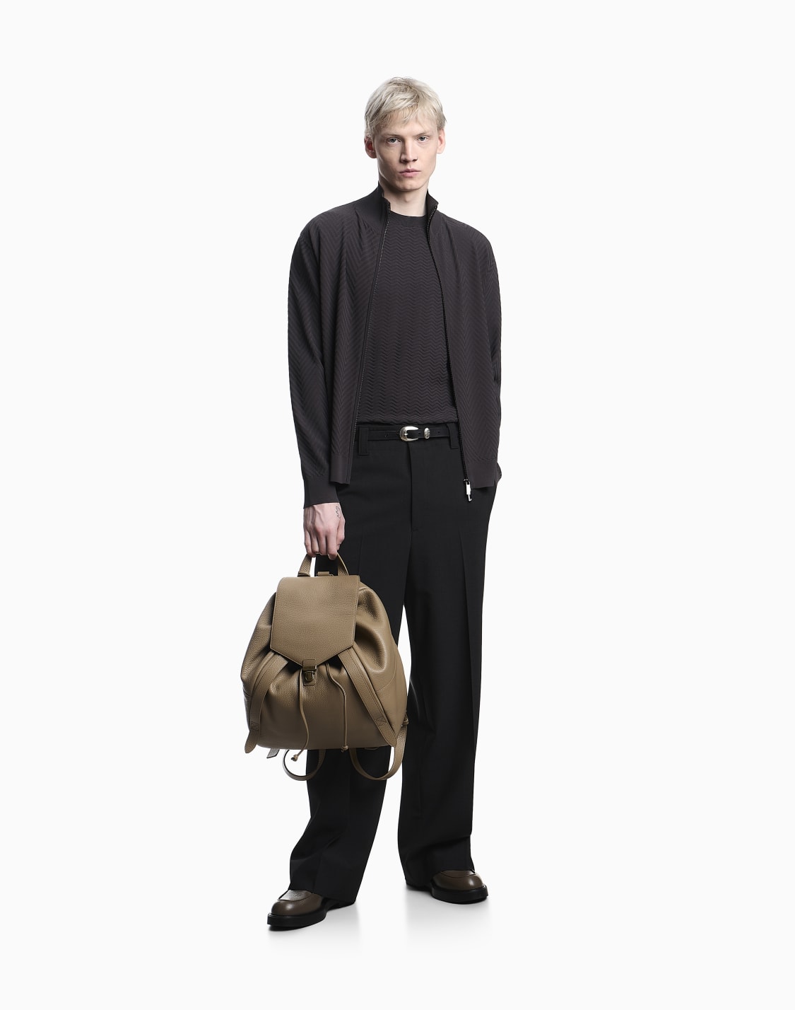 crdigan-de-punto-chevrn-en-mezcla-de-viscosa-con-cremallera-completa-icon-asv-gris--emporio-armani