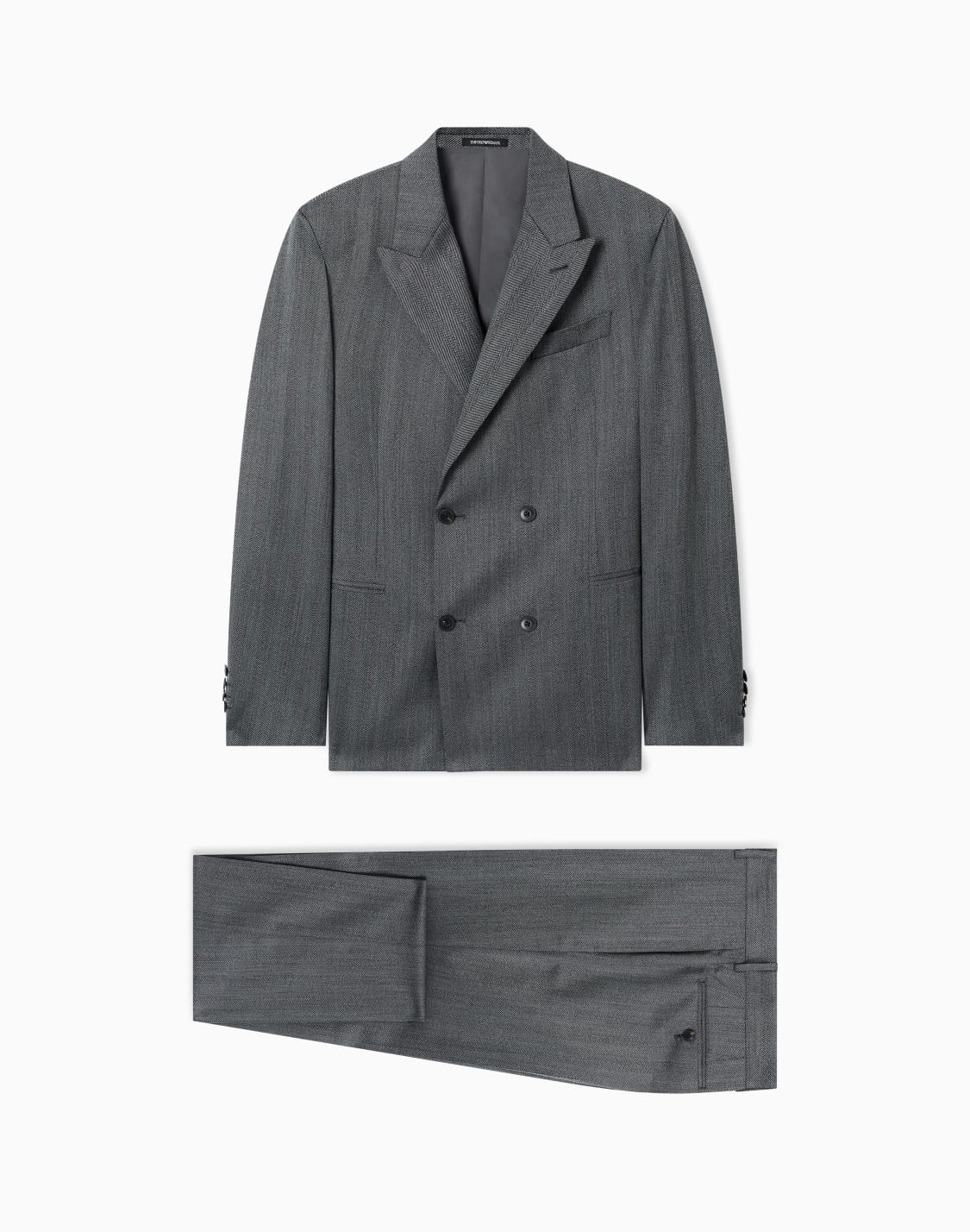 zweireihiger-anzug-aus-schurwolle-mit-cheviot-effekt-grau--emporio-armani