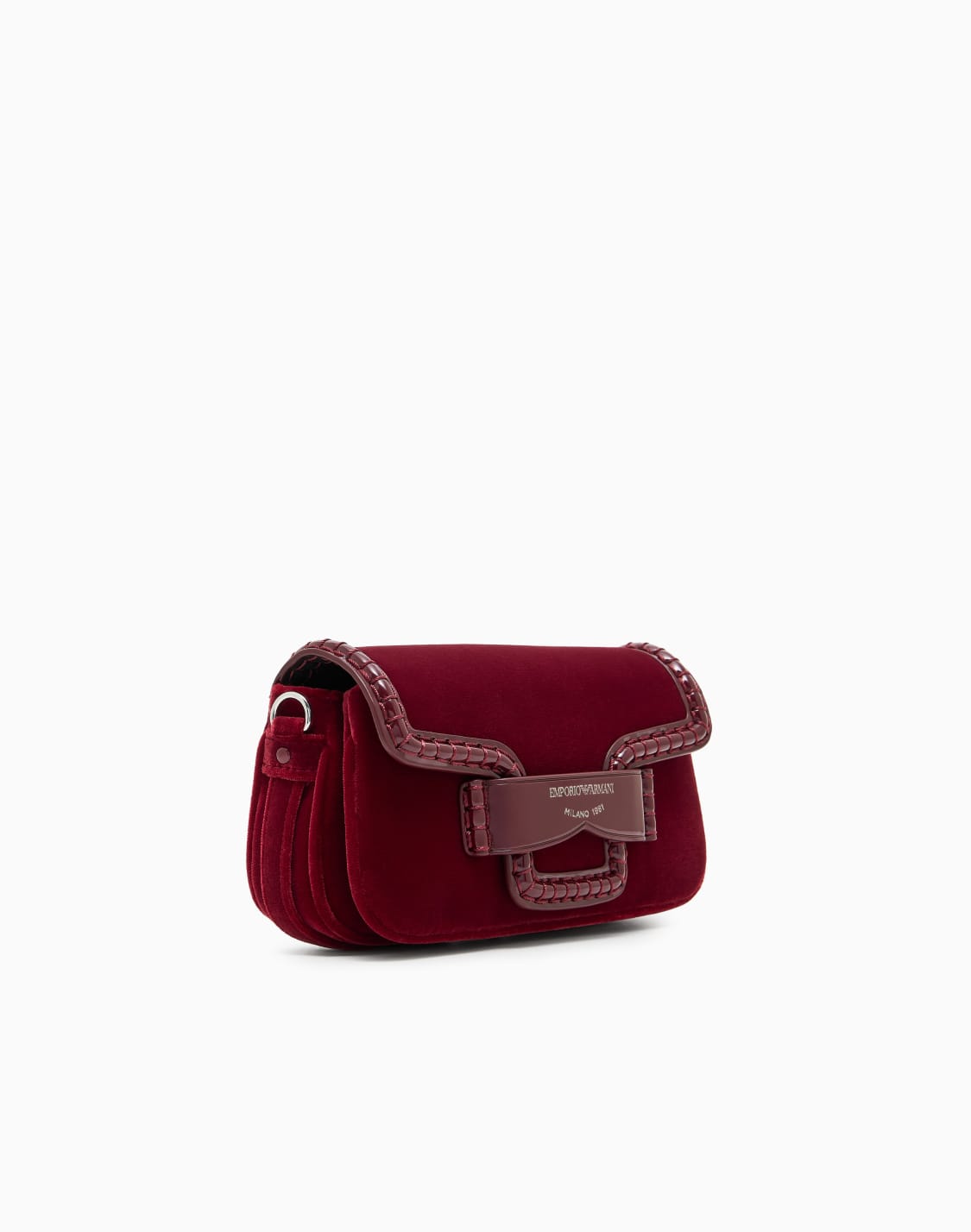 small-velvet-shoulder-bag-with-buckle---emporio-armani