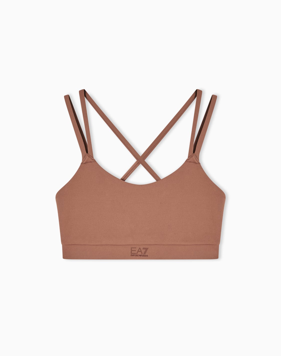 sport-bra-in-stretch-jersey-brown--ea7