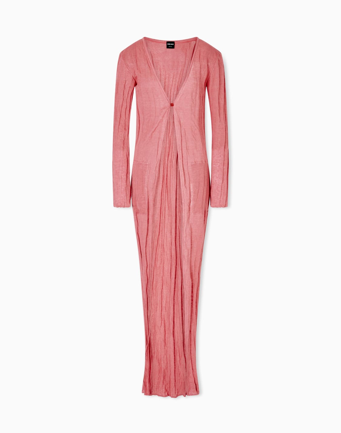 long-linen-and-lurex-cardigan-pink--giorgio-armani