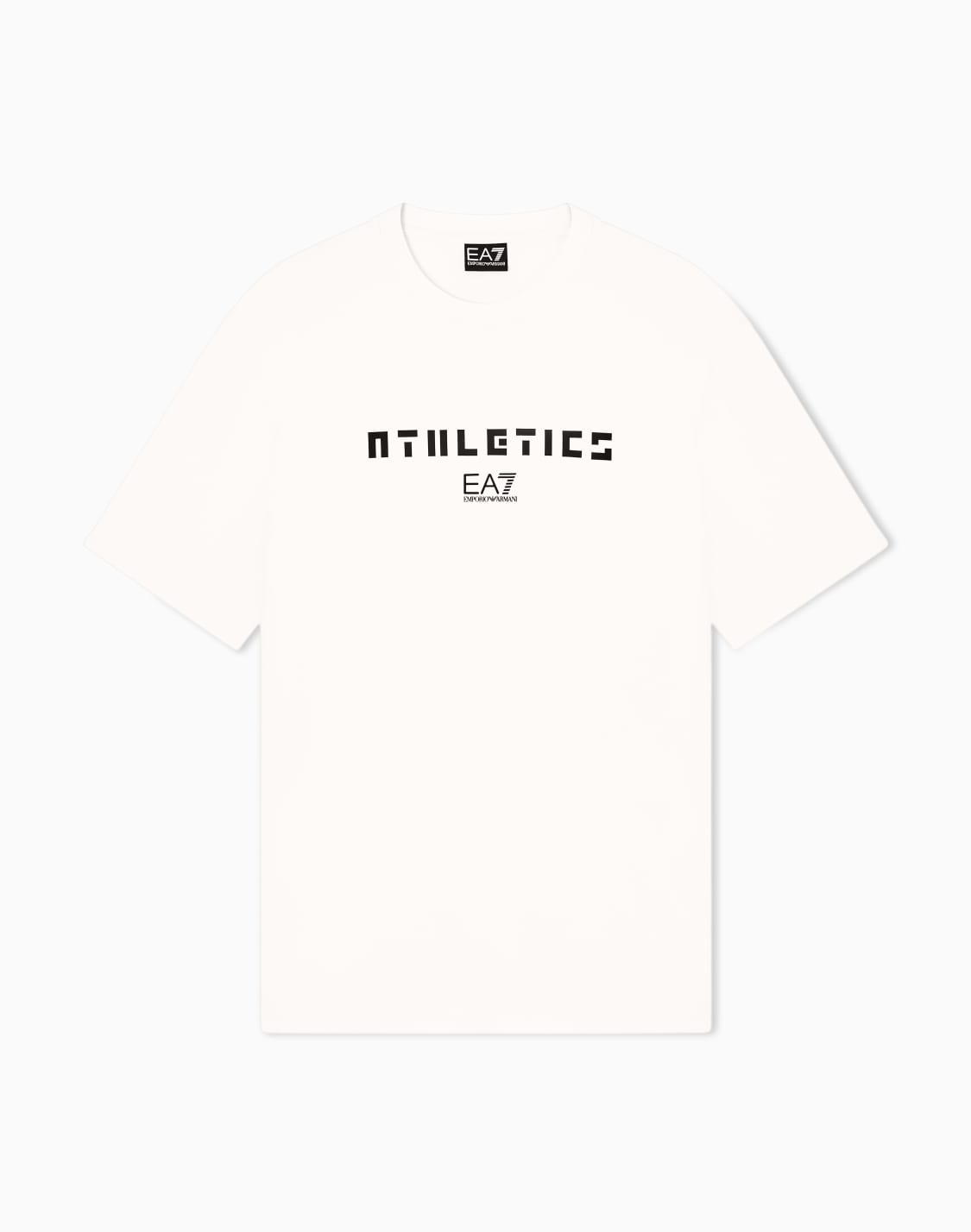 レギュラフィットtシャツ-ホワイト--ea7