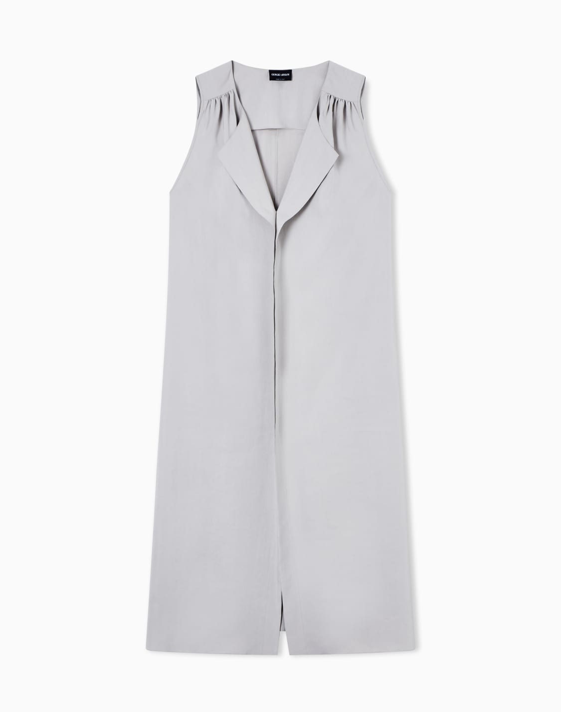 technical-silk-shirt-dress-grey--giorgio-armani