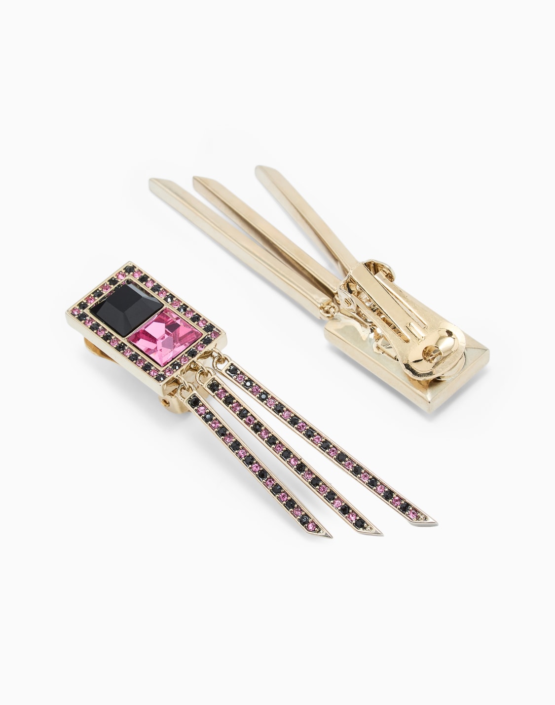 earrings-negro--giorgio-armani