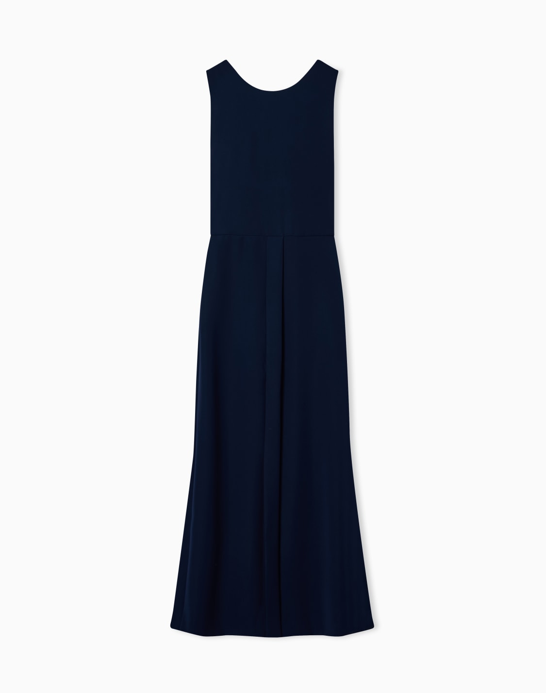 abito-lungo-in-cady-tecnico-blu--giorgio-armani
