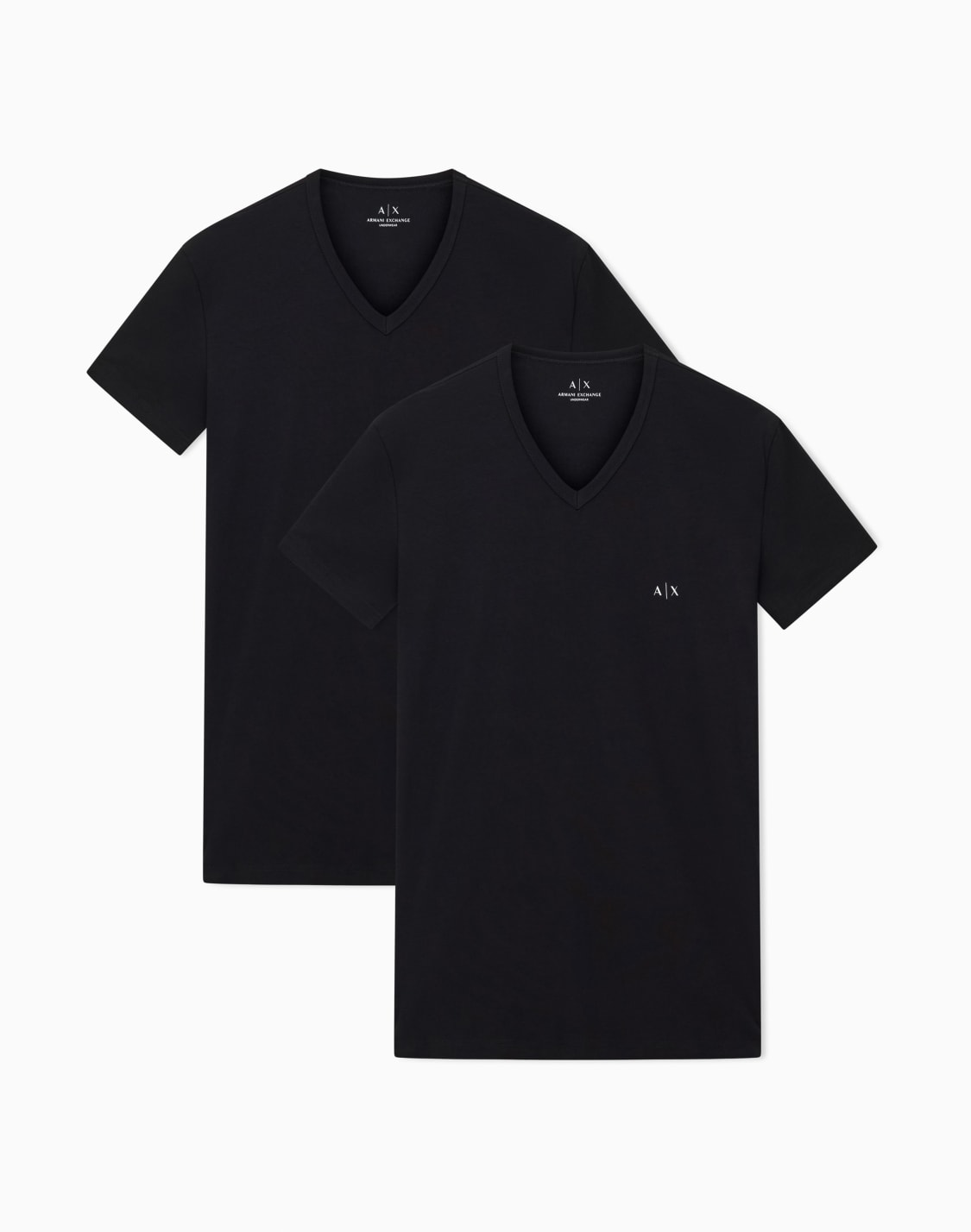 pack-of-2-jersey-t-shirts-with-v-neck-black--armani-exchange
