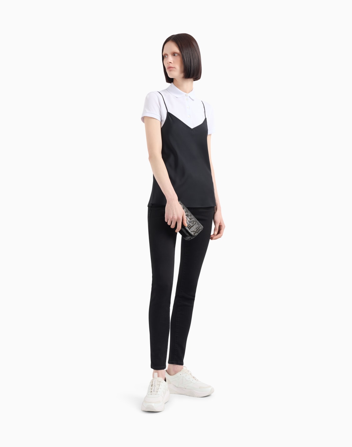 satin-v-neck-top-black--armani-exchange