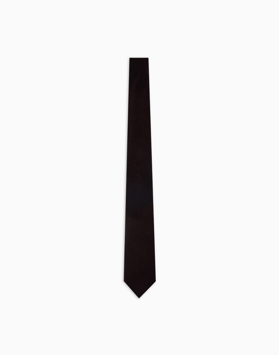 krawatte-aus-glattem-samt-braun--emporio-armani