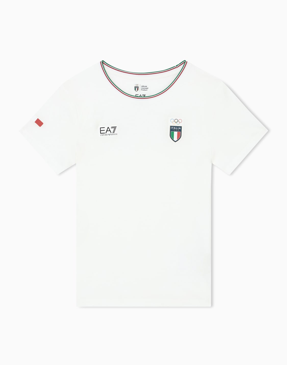 italia-team-milano-cortina-2026-italia-short-sleeved-crew-neck-t-shirt-in-stretch-jersey-white--ea7