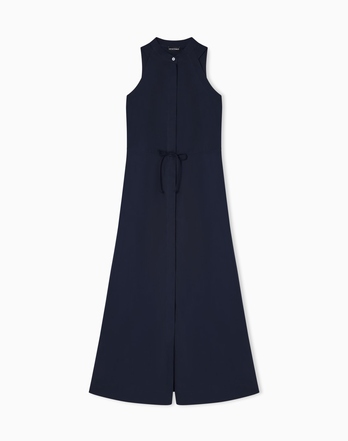 cotton-poplin-dress-bleu--emporio-armani