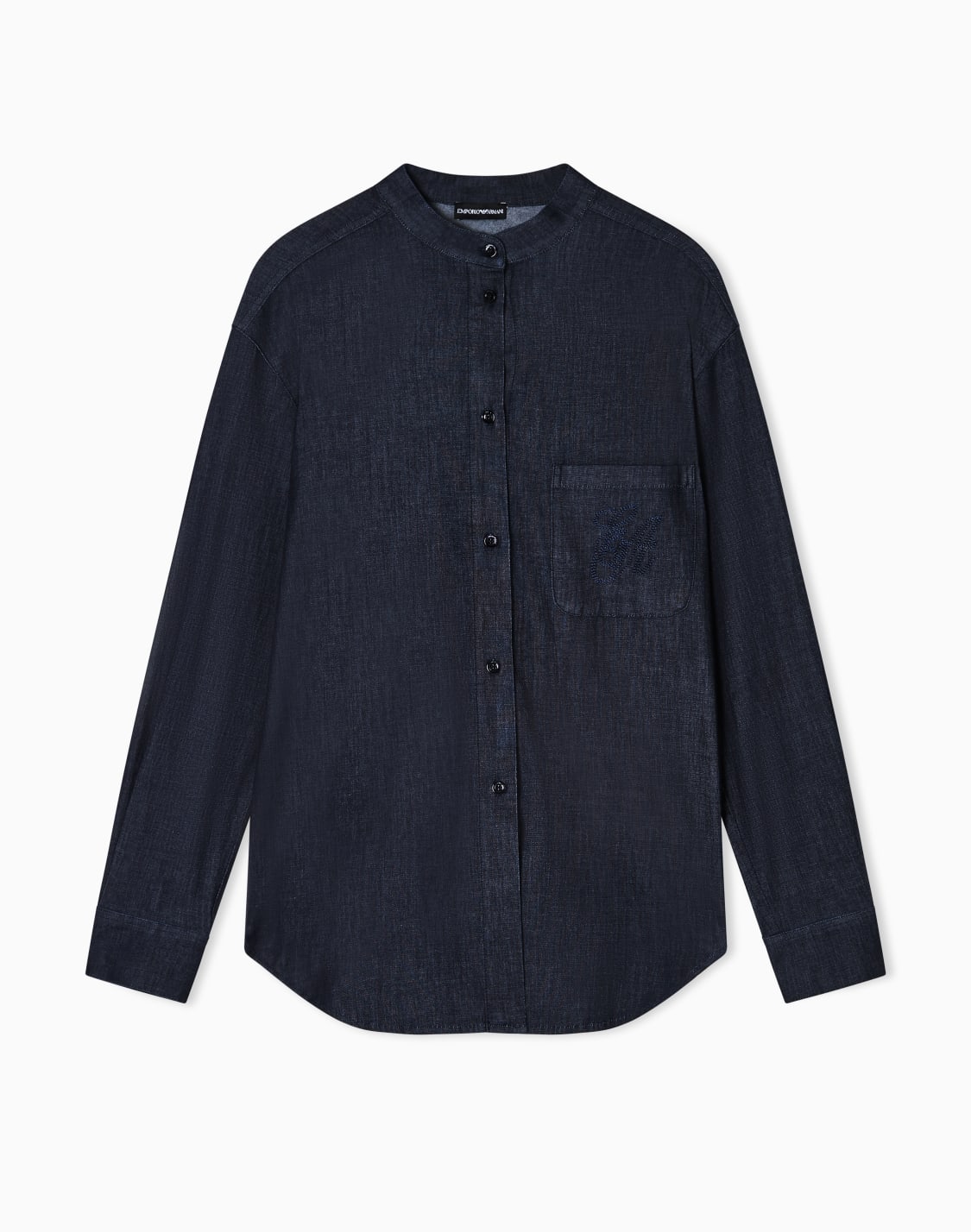 guru-collar-shirt-in-lightweight-denim-with-pocket-embroidery-blue--emporio-armani