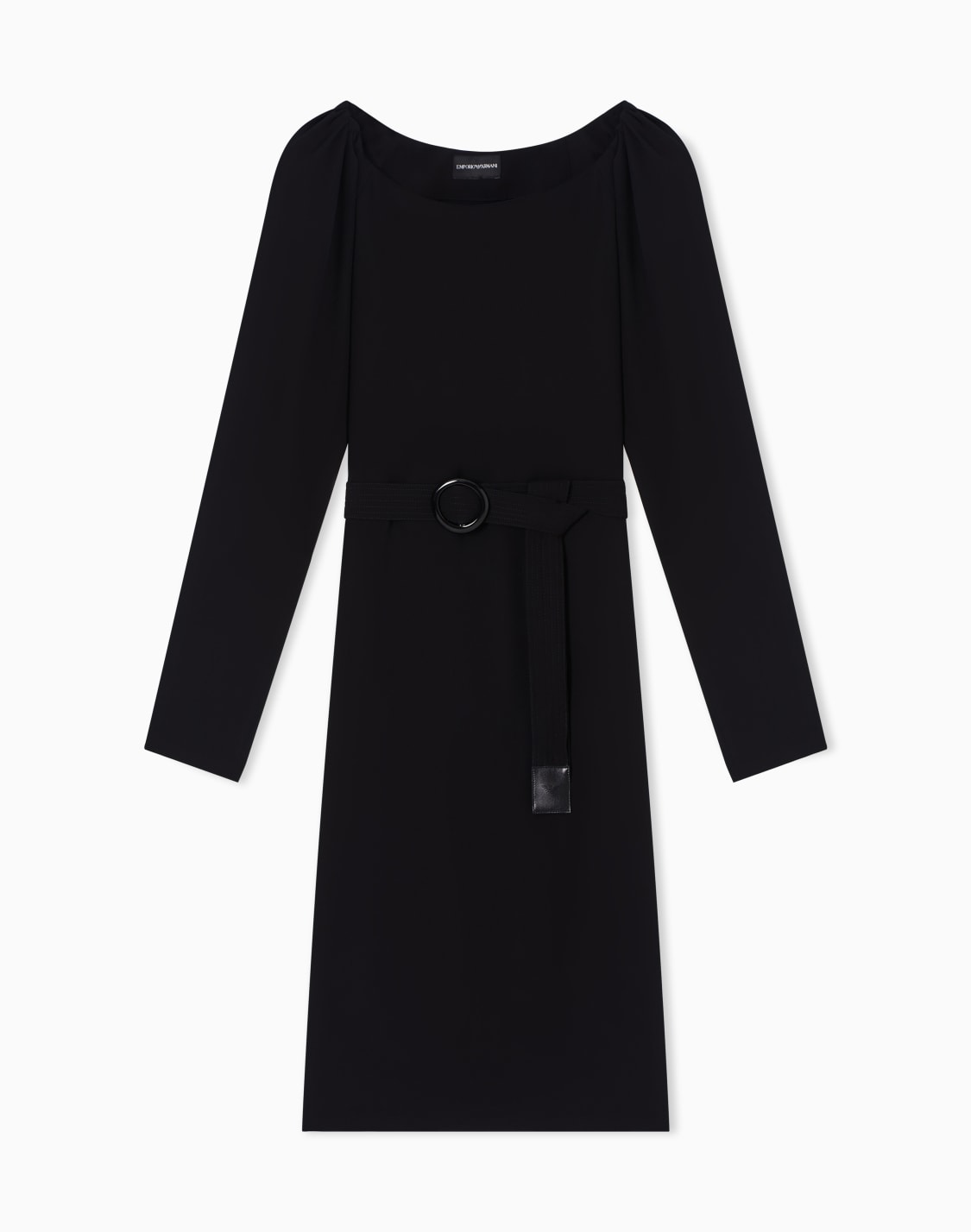 fluid-crepe-recycle-dress-black--emporio-armani