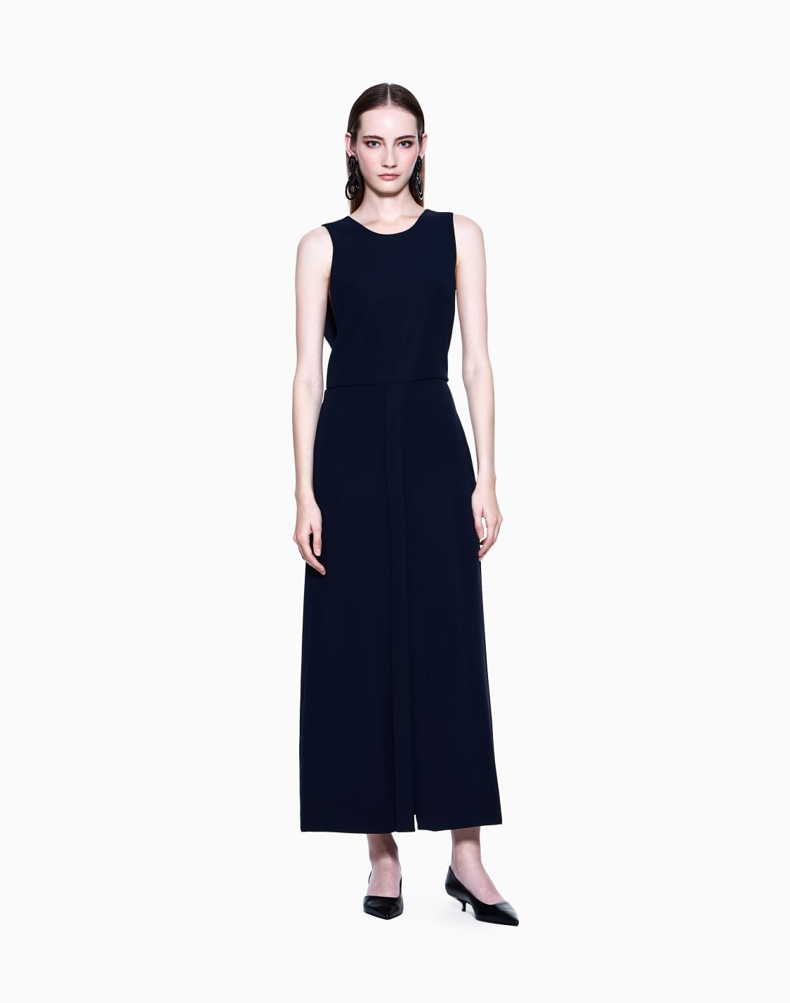 abito-lungo-in-cady-tecnico-blu--giorgio-armani