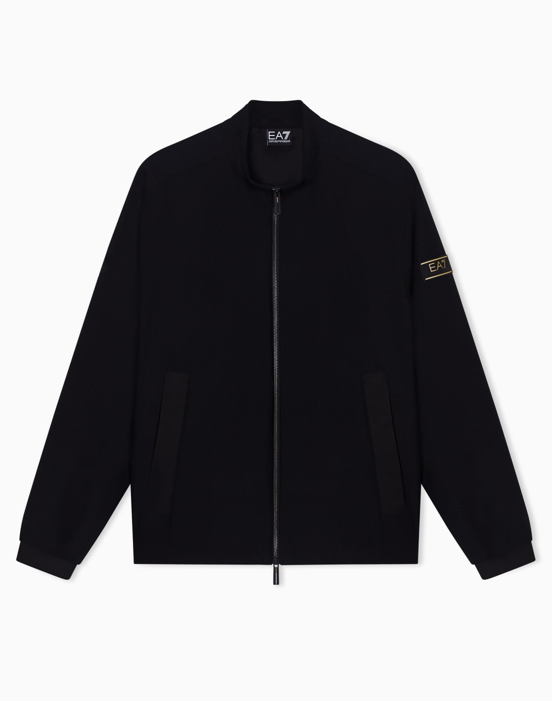 giacca-premium-label-in-nylon-stretch-nero--ea7